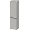 Duravit Hochschrank Ketho.2 400x1760x360mm TA links betongrau matt