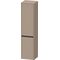 Duravit Hochschrank Ketho.2 400x1760x360mm Türanschlag links leinen