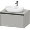 Duravit Waschtischunterbau Ketho.2 800x459x550mm betongrau matt