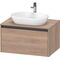 Duravit Waschtischunterbau Ketho.2 800x459x550mm nussbaum dunkel