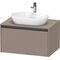 Duravit Waschtischunterbau Ketho.2 800x459x550mm basalt matt