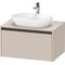 Duravit Waschtischunterbau Ketho.2 800x459x550mm taupe matt