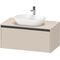Duravit Waschtischunterbau Ketho.2 1000x459x550mm taupe supermatt