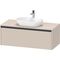 Duravit Waschtischunterbau Ketho.2 1200x459x550mm taupe supermatt