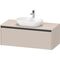 Duravit Waschtischunterbau Ketho.2 1200x459x550mm taupe matt