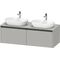 Duravit Waschtischunterbau Ketho.2 1400x459x550mm Be beids betongrau matt