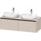Duravit Waschtischunterbau Ketho.2 1400x459x550mm Be beids taupe supermatt