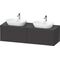 Duravit Waschtischunterbau Ketho.2 1600x459x550mm Be beids gra supermatt