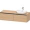 Duravit Waschtischunterbau Ketho.2 1600x459x550mm Becken rechts eiche natur