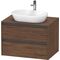 Duravit Waschtischunterbau Ketho.2 800x568x550mm nussbaum dunkel