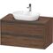 Duravit Waschtischunterbau Ketho.2 1000x568x550mm nussbaum dunkel
