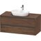 Duravit Waschtischunterbau Ketho.2 1200x568x550mm nussbaum dunkel