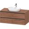 Duravit Waschtischunterbau Ketho.2 1200x568x550mm nussbaum natur