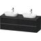 Duravit Waschtischunterbau Ketho.2 1600x568x550mm Be beids eiche schwarz