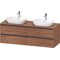 Duravit Waschtischunterbau Ketho.2 1600x568x550mm Be beids nussbaum natur