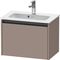 Duravit Waschtischunterbau Ketho.2 610x440x390mm basalt matt