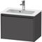 Duravit Waschtischunterbau Ketho.2 610x440x390mm graphit matt