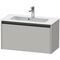 Duravit Waschtischunterbau Ketho.2 810x440x390mm betongrau matt