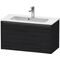 Duravit Waschtischunterbau Ketho.2 810x440x390mm eiche schwarz