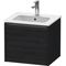 Duravit Waschtischunterbau Ketho.2 510x440x420mm eiche schwarz