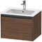 Duravit Waschtischunterbau Ketho.2 610x440x480mm nussbaum dunkel