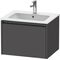 Duravit Waschtischunterbau Ketho.2 610x440x480mm graphit matt