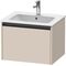 Duravit Waschtischunterbau Ketho.2 610x440x480mm taupe supermatt