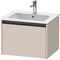 Duravit Waschtischunterbau Ketho.2 610x440x480mm taupe matt