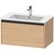 Duravit Waschtischunterbau Ketho.2 810x440x480mm eiche natur
