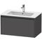 Duravit Waschtischunterbau Ketho.2 810x440x480mm graphit matt
