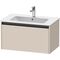 Duravit Waschtischunterbau Ketho.2 810x440x480mm taupe supermatt