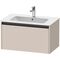 Duravit Waschtischunterbau Ketho.2 810x440x480mm taupe matt