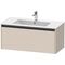 Duravit Waschtischunterbau Ketho.2 1010x440x480mm taupe supermatt