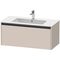 Duravit Waschtischunterbau Ketho.2 1010x440x480mm taupe matt