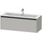 Duravit Waschtischunterbau Ketho.2 1210x440x480mm betongrau matt