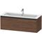 Duravit Waschtischunterbau Ketho.2 1210x440x480mm nussbaum dunkel