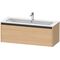 Duravit Waschtischunterbau Ketho.2 1210x440x480mm eiche natur