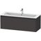 Duravit Waschtischunterbau Ketho.2 1210x440x480mm graphit supermatt
