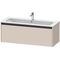 Duravit Waschtischunterbau Ketho.2 1210x440x480mm taupe supermatt