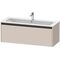 Duravit Waschtischunterbau Ketho.2 1210x440x480mm taupe matt