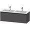 Duravit Waschtischunterbau Ketho.2 1280x440x480mm graphit matt