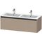 Duravit Waschtischunterbau Ketho.2 1280x440x480mm leinen