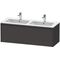Duravit Waschtischunterbau Ketho.2 1280x440x480mm graphit supermatt