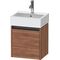 Duravit Waschtischunterbau Ketho.2 434x440x338mm TA links nussbaum natur