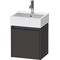 Duravit Waschtischunterbau Ketho.2 434x440x338mm TA re graphit supermatt