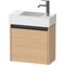 Duravit Waschtischunterbau Ketho.2 484x440x238mm TA links eiche natur