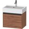 Duravit Waschtischunterbau Ketho.2 584x440x390mm nussbaum natur