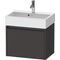 Duravit Waschtischunterbau Ketho.2 584x440x390mm graphit supermatt