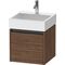 Duravit Waschtischunterbau Ketho.2 484x440x460mm nussbaum dunkel