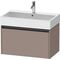 Duravit Waschtischunterbau Ketho.2 784x440x460mm basalt matt